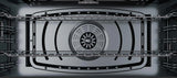 ILVE 36-Inch Professional Plus II Freestanding Natural Gas Dual Fuel Range with 6 Sealed Burner in Black (UP36FWMPBK)
