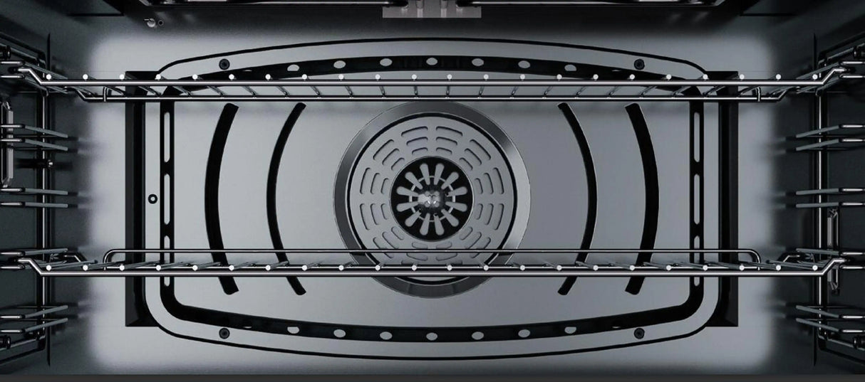 ILVE Professional Plus II 36-Inch Freestanding Propane Gas Dual Fuel Range with 6 Sealed Burner in Matte Graphite (UP36FWMPMGLP)