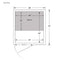 Finnmark FD-2 Full-Spectrum 2-Person Home Infrared Sauna With Built-In LCD Touchscreen Controller [FD-KN002] (SAK94731)