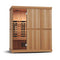 Finnmark FD-3 Full Spectrum 4-Person Capacity Home Infrared Sauna With Adjustable Sauna Feet [FD-KN003] (SAK52689)