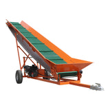 6.5HP Firewood Conveyor Max. 9.3ft Lift Height with B&S Engine and 19.7" PVC Belt