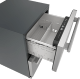 THERMADOR T24UR915DS Freedom® Under Counter Double Drawer Refrigerator 24'' Masterpiece® in Stainless Steel