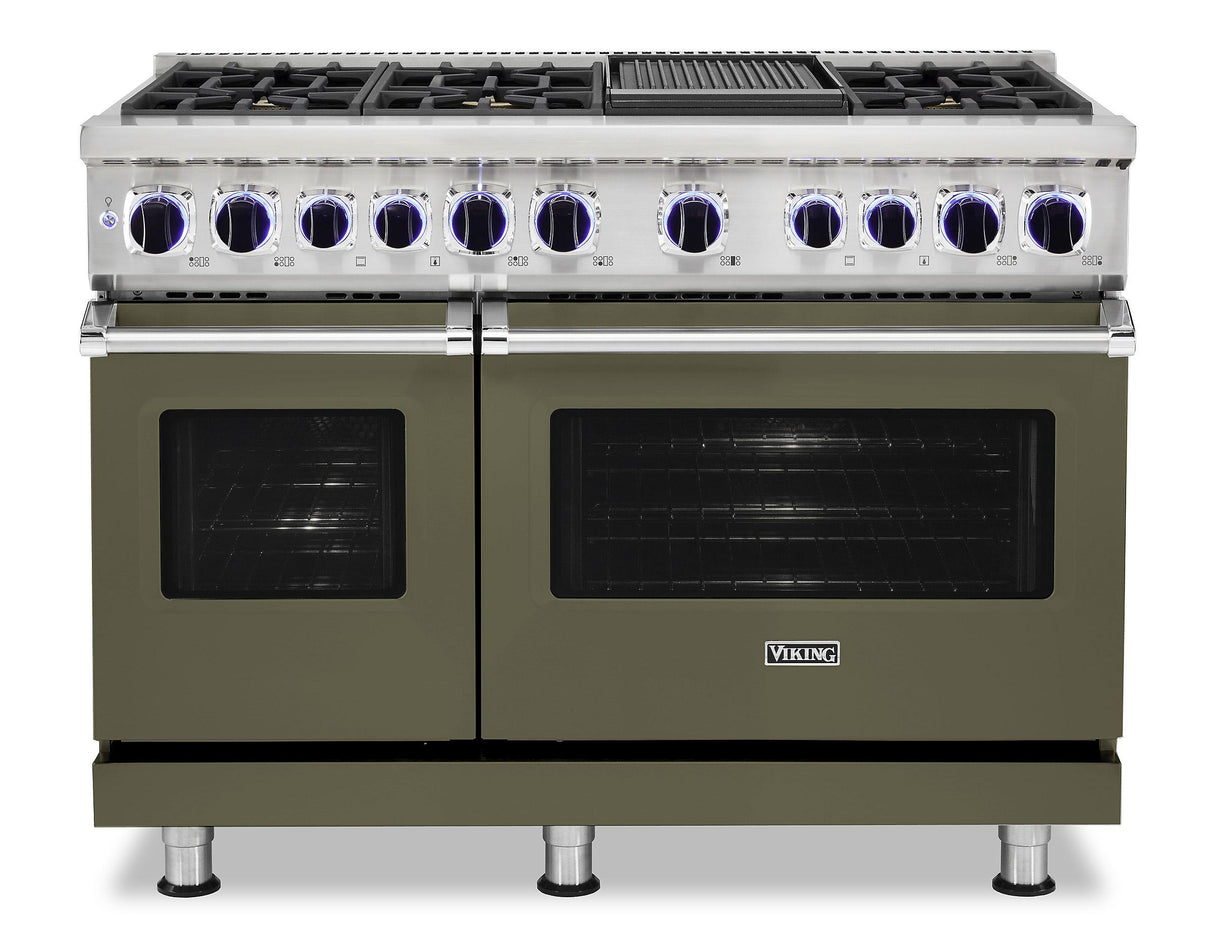 VIKING VDR74826GMALP 48" Dual Fuel Range - VDR7482 Viking 7 Series Gray