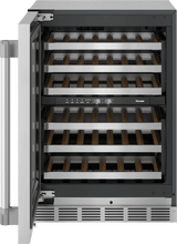 THERMADOR T24UW925LS Freedom® Under Counter Wine Cooler with Glass Door 24'' Professional in Stainless Steel, Left Hinge in Stainless Steel