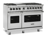 VIKING VDR5488BNALP 48" Dual Fuel Range - VDR548 Viking 5 Series Gray
