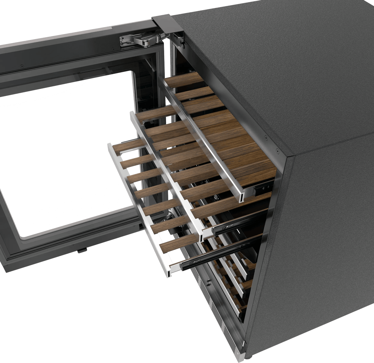 THERMADOR T24UW905LP Freedom® Under Counter Wine Cooler with Glass Door 24'' Panel Ready, Left Hinge Custom Panel Ready
