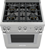 THERMADOR PRD304WHU PRD304WHU Dual Fuel Professional Range 30'' Pro Harmony® Standard Depth in Stainless Steel