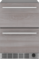 THERMADOR T24UC905DP Freedom® Under Counter Combo Drawer Refrigerator/Freezer 24'' Panel Ready Custom Panel Ready