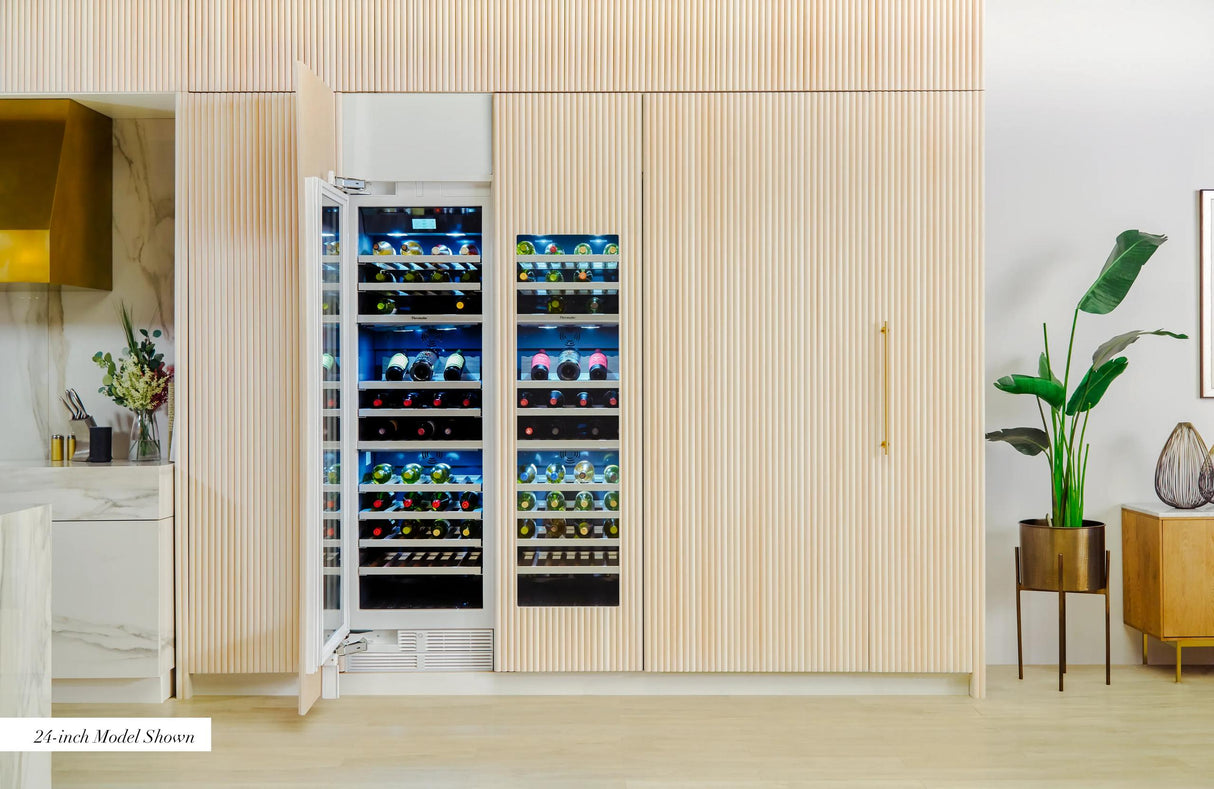 THERMADOR T18IW905SP Freedom® Built-in wine cooler 18'' Panel Ready Custom Panel Ready