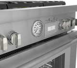 THERMADOR PRG366WG PRG366WG Gas Professional Range 36'' Pro Grand® Commercial Depth in Stainless Steel