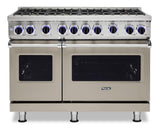 VIKING VGR74828BNALP 48" Sealed Burner Gas Range - VGR7482 Viking 7 Series Gray