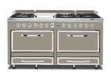 VIKING TVDR6616GNA 66"W. Tuscany Range - TVDR661 Gray