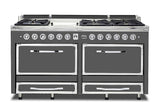 VIKING TVDR6616GDG 66"W. Tuscany Range - TVDR661 Gray