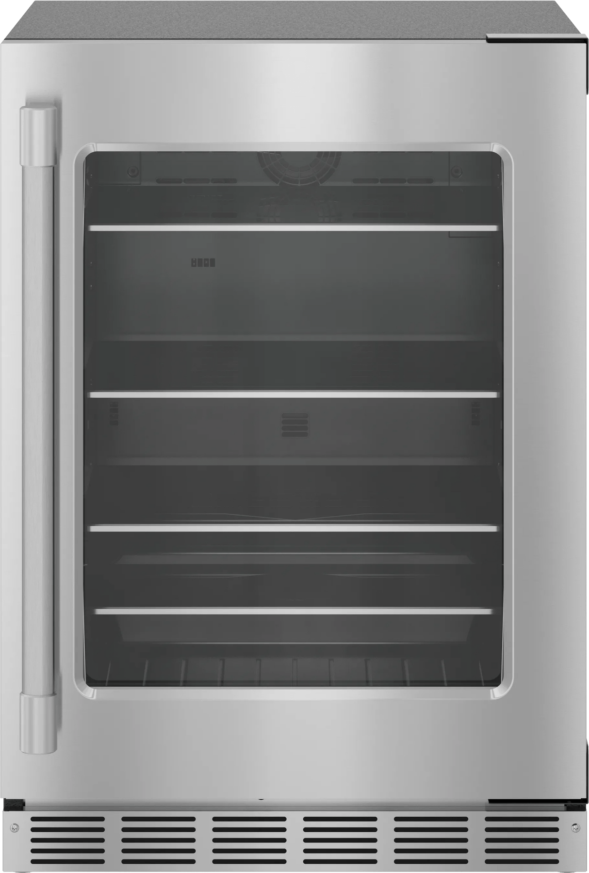 THERMADOR T24UR925RS Freedom® Under Counter Refrigerator with Glass Door 24'' Professional in Stainless Steel, Right Hinge in Stainless Steel