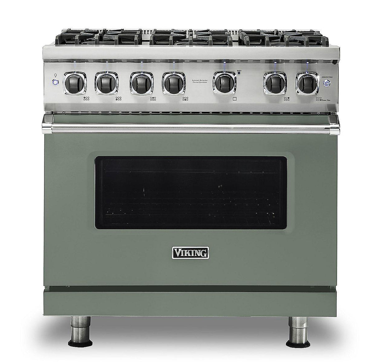 VIKING VGR5366BEU 36" Gas Range - VGR536 Viking 5 Series Green