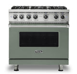 VIKING VGR5366BEU 36" Gas Range - VGR536 Viking 5 Series Green