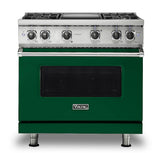 VIKING VGR5364GIVLP 36" Gas Range - VGR536 Viking 5 Series Green