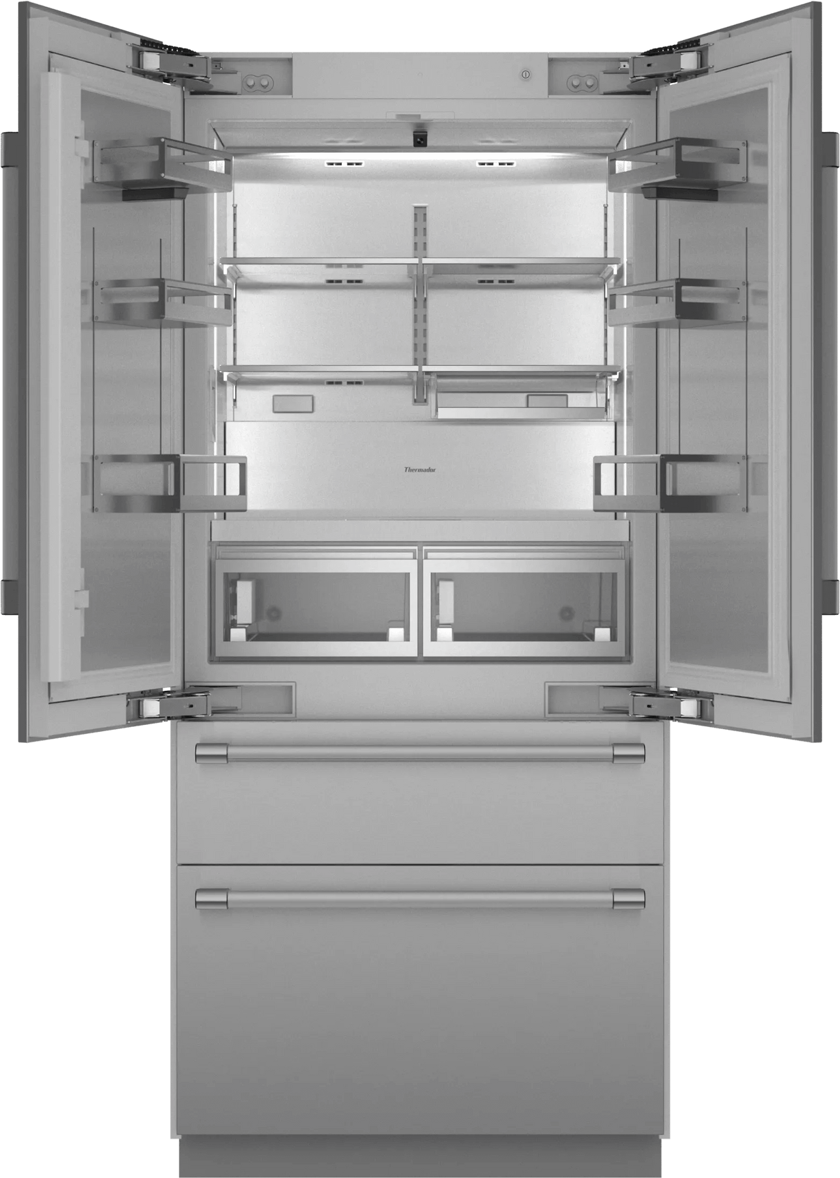 THERMADOR T36BT120NS Freedom® Built-in French Door Bottom Freezer 36'' Professional in Stainless Steel