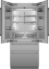 THERMADOR T36BT120NS Freedom® Built-in French Door Bottom Freezer 36'' Professional in Stainless Steel
