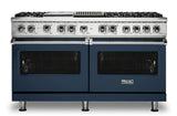 VIKING VDR5606GQSB 60" Dual Fuel Range - VDR560 Viking 5 Series Blue