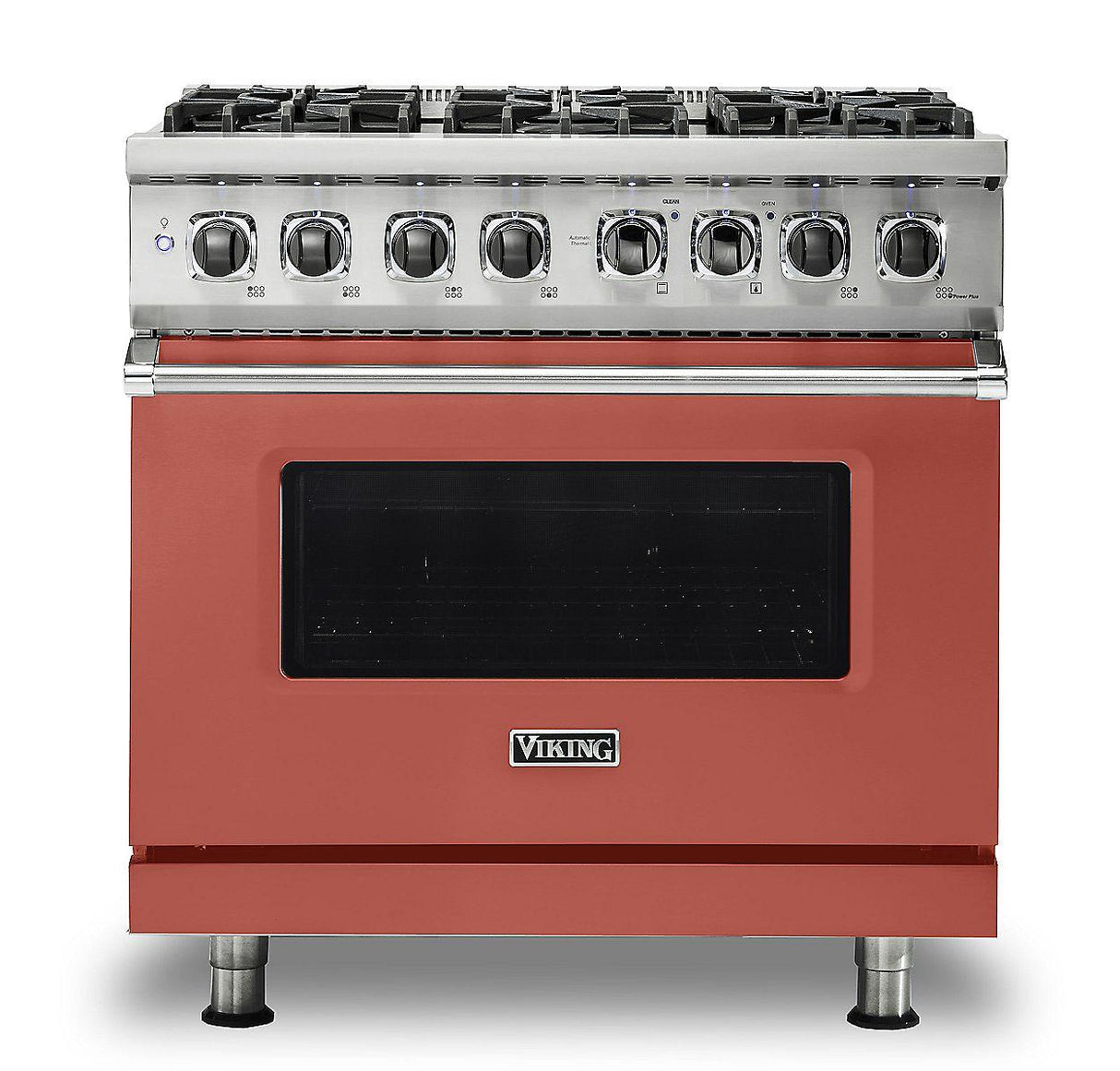 VIKING VDR5366BSC 36" Dual Fuel Range - VDR536 Viking 5 Series Red