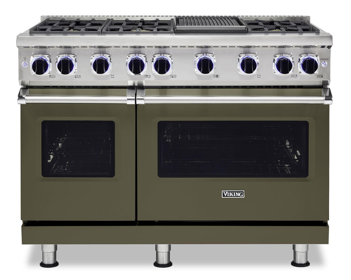 VIKING VGR74826GMALP 48" Sealed Burner Gas Range - VGR7482 Viking 7 Series Gray