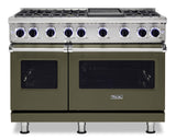 VIKING VGR74826GMALP 48" Sealed Burner Gas Range - VGR7482 Viking 7 Series Gray