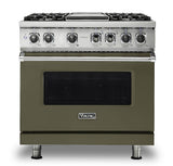 VIKING VDR5364GMA 36" Dual Fuel Range - VDR536 Viking 5 Series Gray