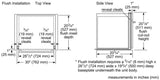 THERMADOR MB30WP Professional Built-In Microwave 30'' in Stainless Steel