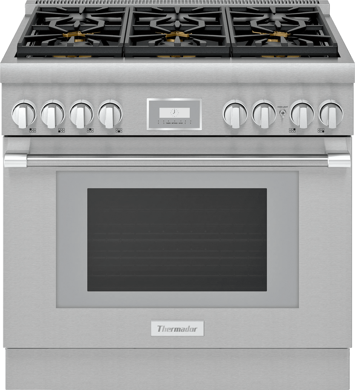 THERMADOR PRG366WH PRG366WH Gas Professional Range 36'' Pro Harmony® Standard Depth in Stainless Steel