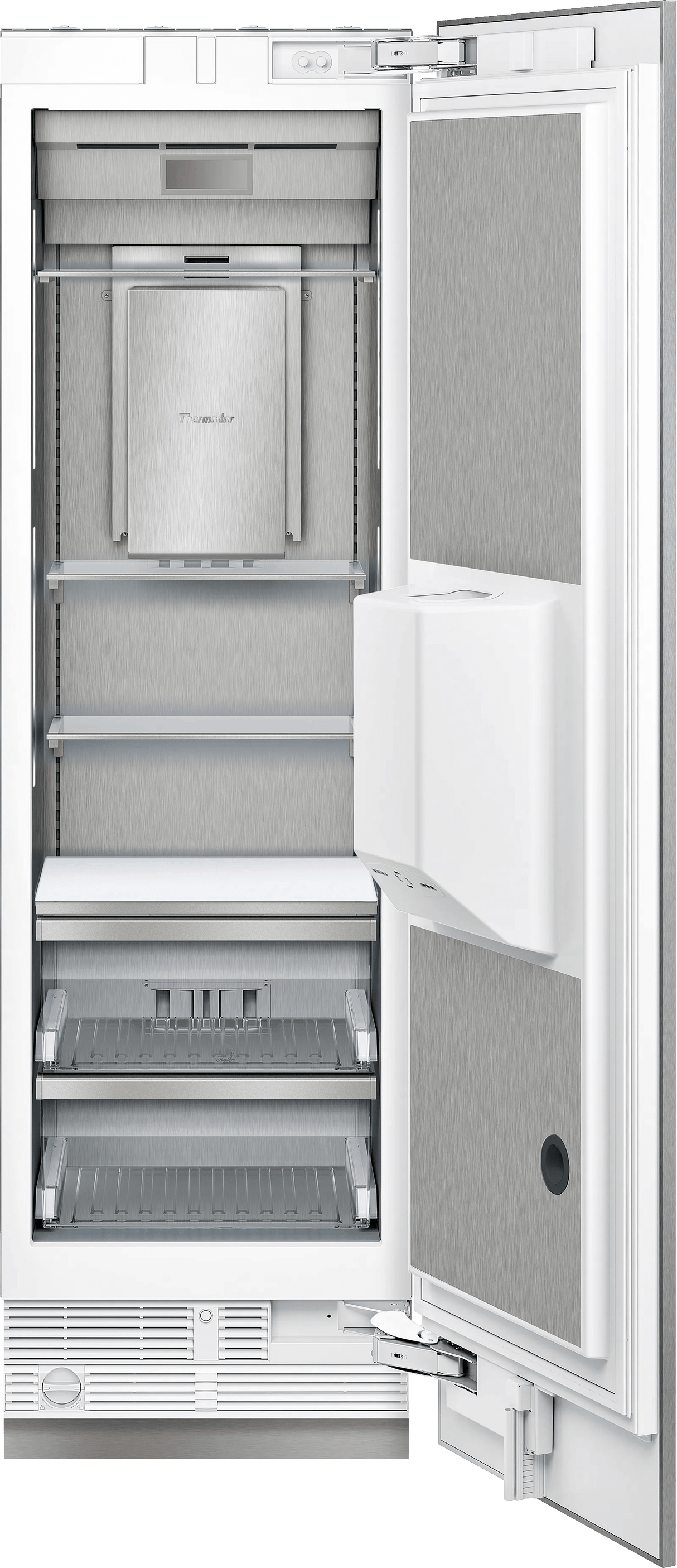 THERMADOR T24ID905RP Freedom® Built-in Freezer Column 24'' Panel Ready, External Ice & Water Dispenser, Right Hinge Custom Panel Ready
