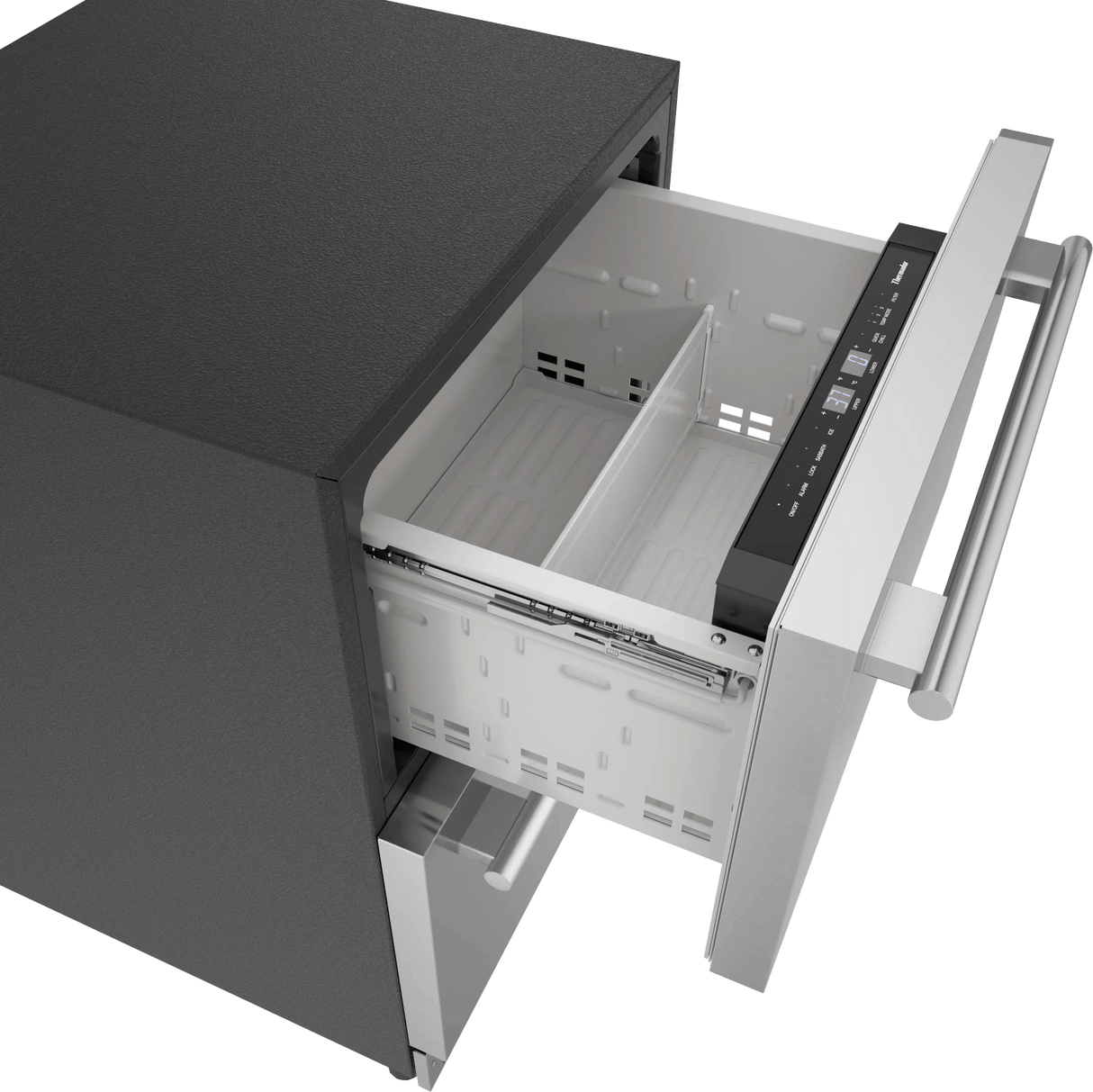 THERMADOR T24UC915DS Freedom® Under Counter Combo Drawer Refrigerator/Freezer 24'' Masterpiece® in Stainless Steel