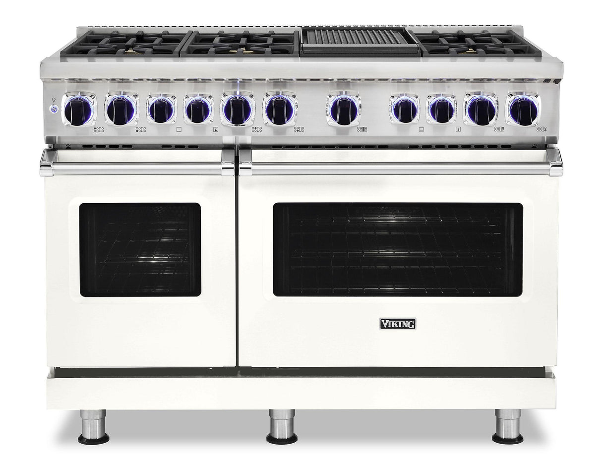 VIKING VDR74826GPW 48" Dual Fuel Range - VDR7482 Viking 7 Series White