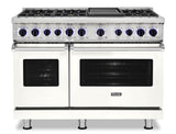 VIKING VDR74826GPW 48" Dual Fuel Range - VDR7482 Viking 7 Series White