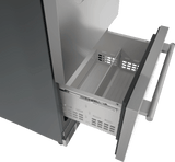 THERMADOR T24UR915DS Freedom® Under Counter Double Drawer Refrigerator 24'' Masterpiece® in Stainless Steel