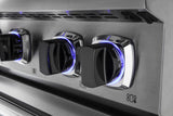 VIKING VDR73624GSS 36" Dual Fuel Range - VDR7362 Viking 7 Series in Stainless Steel