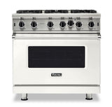 VIKING VGIC53626BPWLP 36" Open Burner Gas Range - VGIC5362 Viking 5 Series White