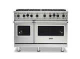 VIKING VGIC54828BDALP 48" Open Burner Gas Range - VGIC5482 Viking 5 Series Yellow
