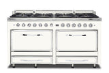 VIKING TVDR6618BPW 66"W. Tuscany Range - TVDR661 White