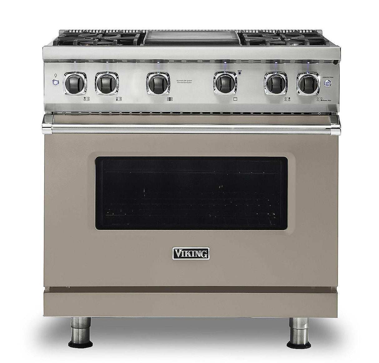 VIKING VGR5364GNA 36" Gas Range - VGR536 Viking 5 Series Gray
