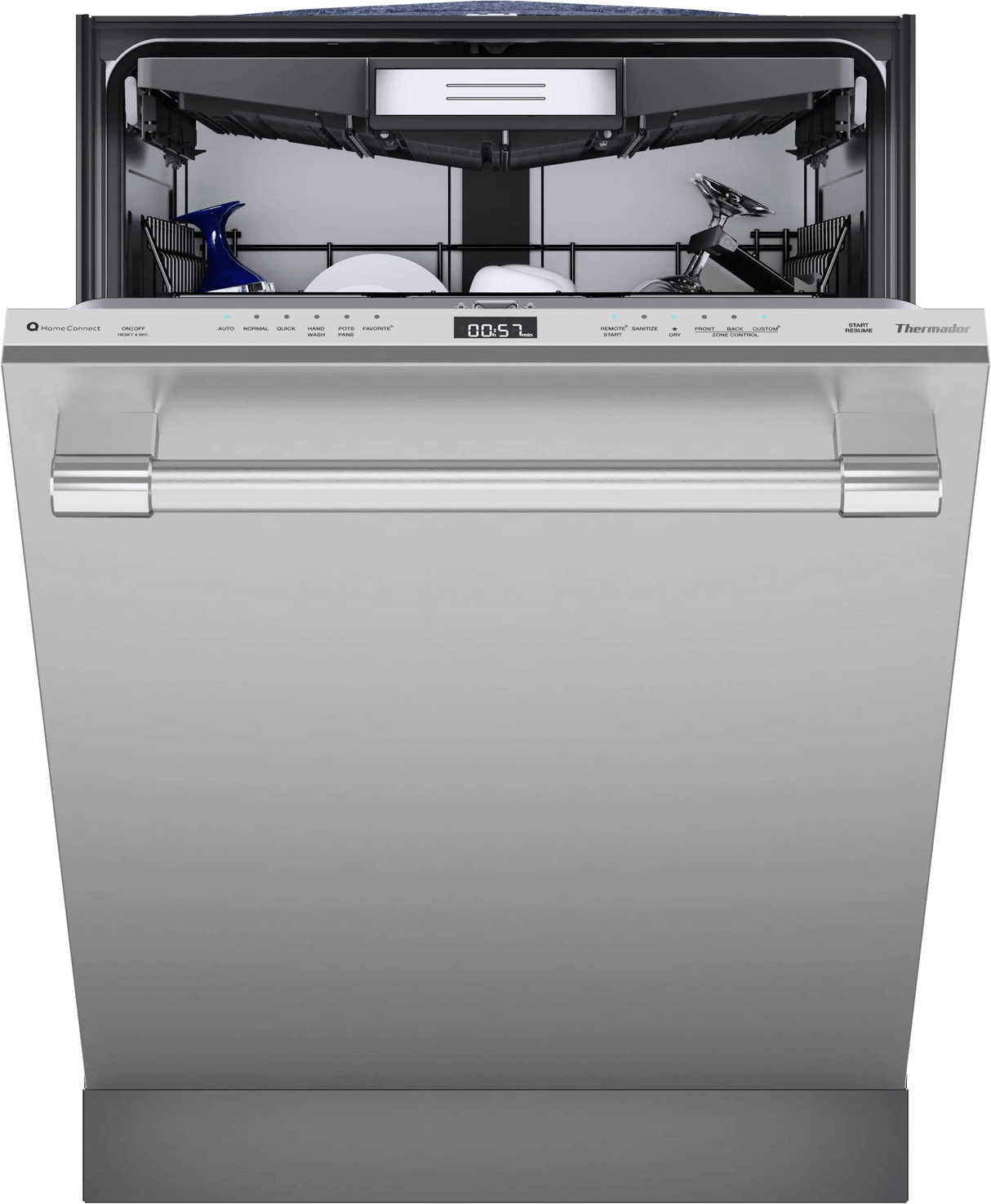 THERMADOR DWHD661EFP Star Sapphire® Dishwasher 24'' Professional in Stainless Steel