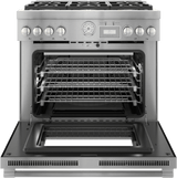 THERMADOR PRG366WG PRG366WG Gas Professional Range 36'' Pro Grand® Commercial Depth in Stainless Steel