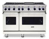 VIKING VGR74826GPW 48" Sealed Burner Gas Range - VGR7482 Viking 7 Series White