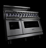 VIKING VDR74828BONLP 48" Dual Fuel Range - VDR7482 Viking 7 Series Black