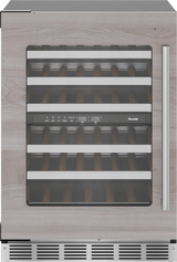 THERMADOR T24UW905LP Freedom® Under Counter Wine Cooler with Glass Door 24'' Panel Ready, Left Hinge Custom Panel Ready