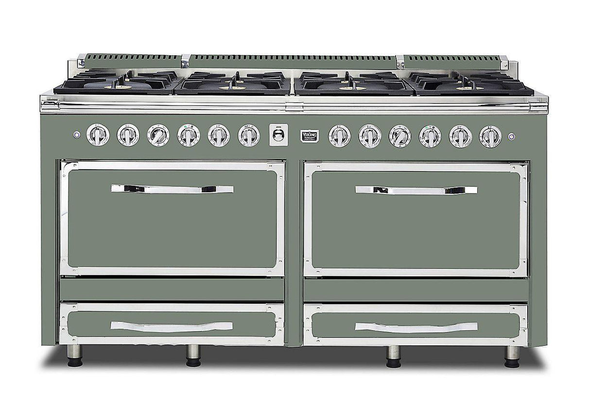 VIKING TVDR6618BEU 66"W. Tuscany Range - TVDR661 Green