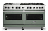 VIKING VDR5606GQEU 60" Dual Fuel Range - VDR560 Viking 5 Series Green