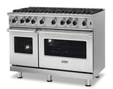 VIKING VGIC54828BSS 48" Open Burner Gas Range - VGIC5482 Viking 5 Series in Stainless Steel
