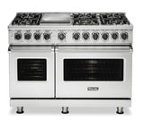 VIKING VDR5488BSSLP 48" Dual Fuel Range - VDR548 Viking 5 Series in Stainless Steel