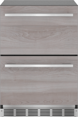 THERMADOR T24UR905DP Freedom® Under Counter Double Drawer Refrigerator 24'' Panel Ready Custom Panel Ready
